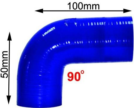 Silicone bend Φ12 90dgrs Thickness 5mm