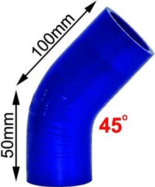 Silicone bend Φ25 45dgrs Thickness 5mm