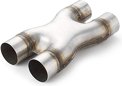 Stainless steel connector X-PIPE 55mm 2,25