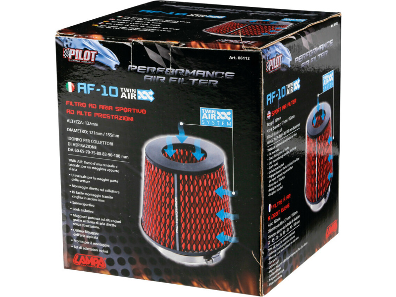 Air filter in-60/101 mm H-160 W-160 L-175