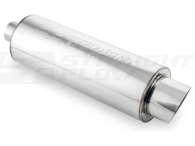 N1 STRAIGHTFLOW MUFFLER L-350 IN-60 D-90 +SILENCER