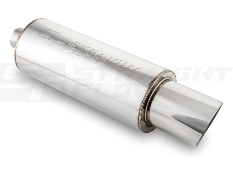 N1 STRAIGHTFLOW MUFFLER L-350 IN-60 D-101+SILENCER