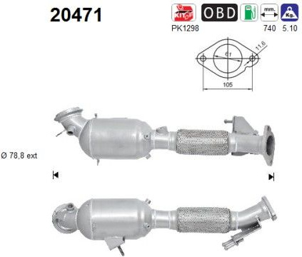  katalizatoriaus keitiklis