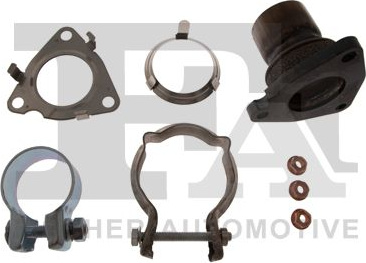  lanksti žarna, išmetimo sistema