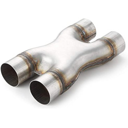 Stainless steel connector X-PIPE 55mm 2,25
