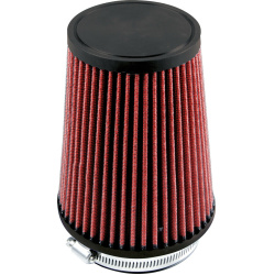 Air filter in-60/90mm H-155 W-155 L-165 red cotton